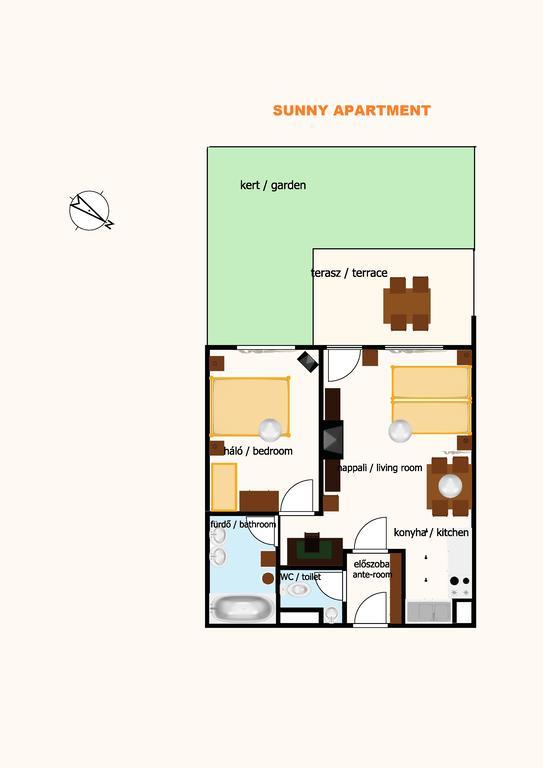 Sunny Apartman Siofok Ngoại thất bức ảnh